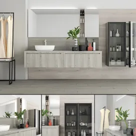Bathroom furniture set rush